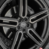 22" Vossen HF1 Black 22x9 22x10.5 1266 Concave Wheels Rims Fits Infiniti FX35 FX