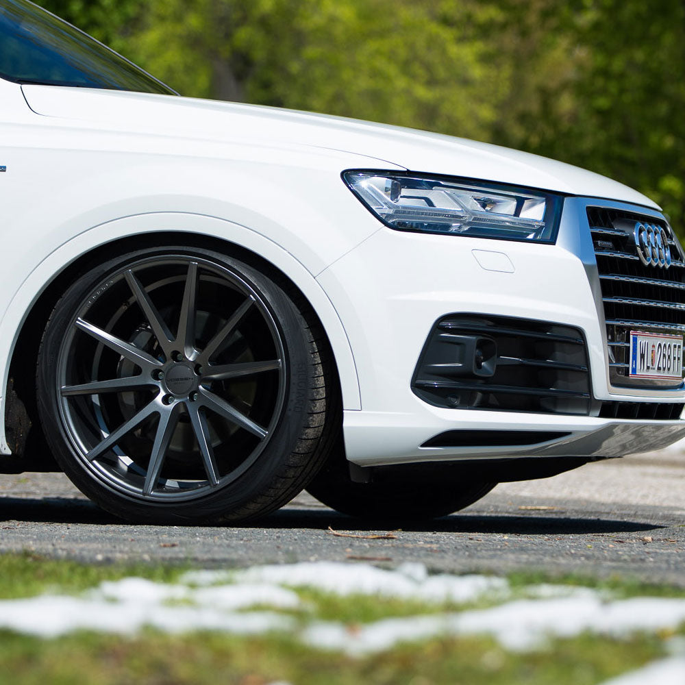 21" Vossen VFS-1 Grey 21x9.5 Hybrid Forged Concave Wheels Rims Fits Audi S8
