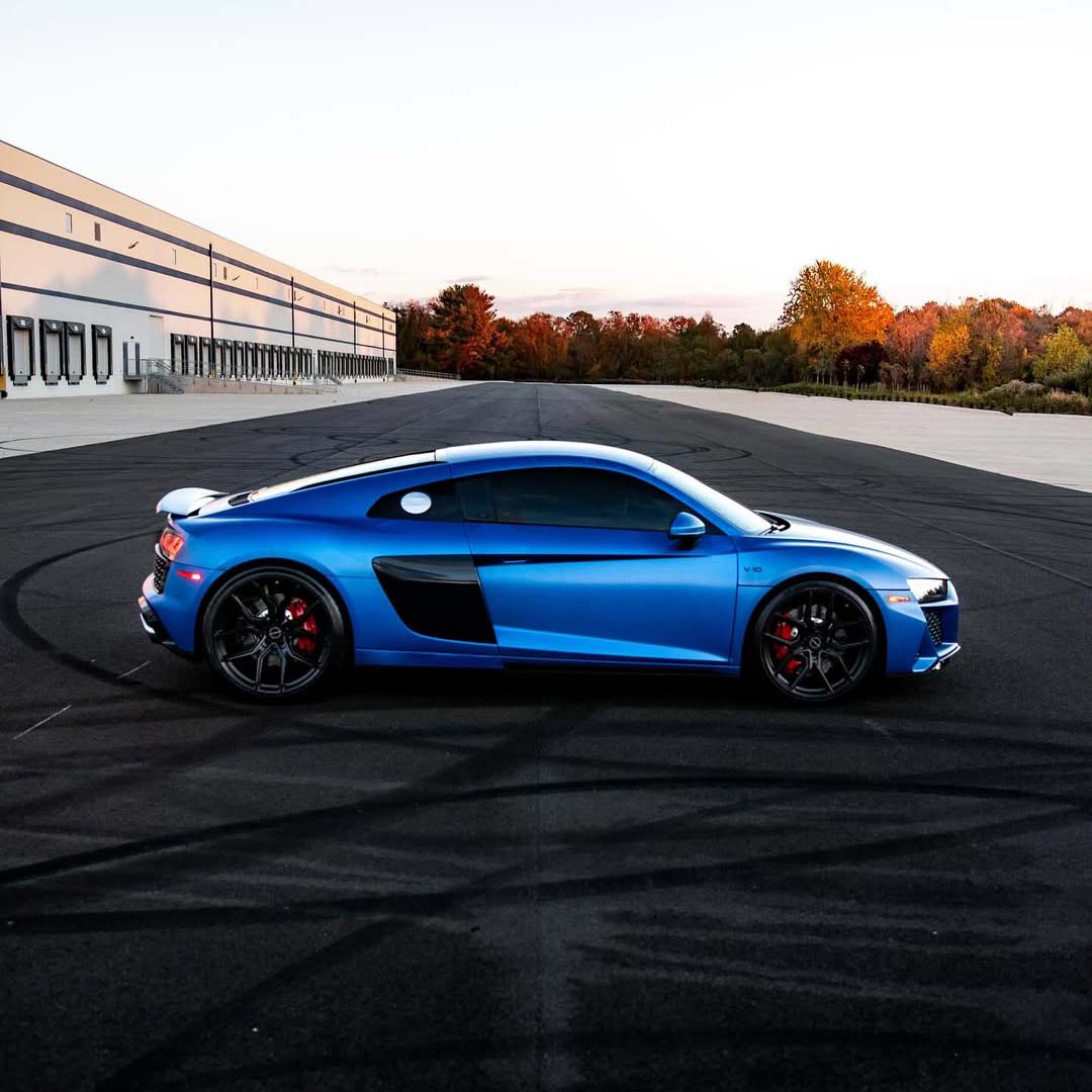 20" MV Forged MVF5 Black 20X9 20X11 Concave Wheels Rims Fits Audi R8