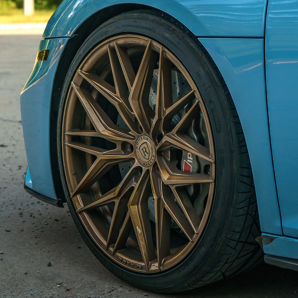 20" Rohana RFX17 20x9 Bronze Forged Concave Wheels Rims Fits Audi A4 B9