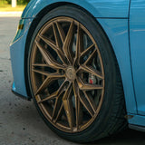 20" Rohana RFX17 20x9 Bronze Forged Concave Wheels Rims Fits Audi A4 B9