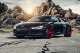 20" ROHANA RFX2 RED FORGED CONCAVE WHEELS RIMS FITS HYUNDAI GENESIS COUPE