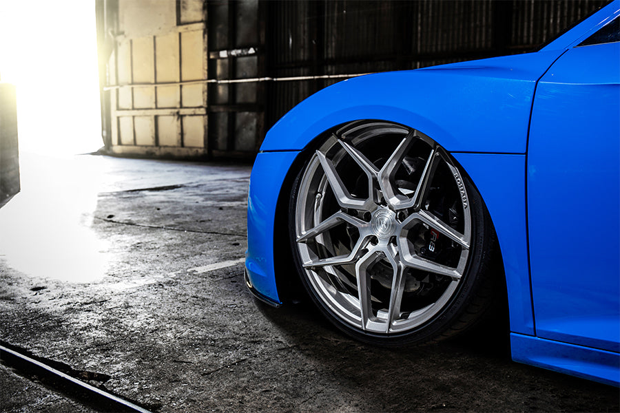 19" ROHANA RFX11 TITANIUM FORGED CONCAVE WHEELS RIMS FITS AUDI B8 A4 S4