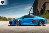 20" ROHANA RFX10 20X9 GLOSS BLACK FORGED CONCAVE WHEELS RIMS FITS AUDI C6 A6