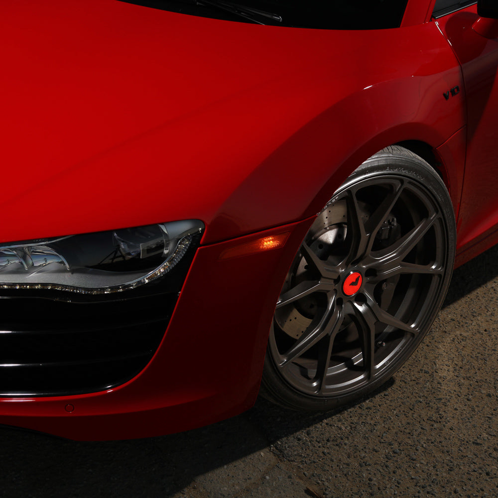 20" Vorsteiner V-FF 103 Forged Concave Graphite Wheels Rims Fits Audi R8