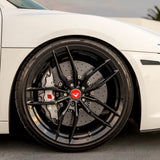 20" Vorsteiner V-FF 105 Forged Concave Black Wheels Rims Fits Audi B8 A5 S5
