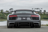 Vorsteiner VRS Aero Carbon Fiber 2x2 Glossy Wing Fits Audi R8 2017+
