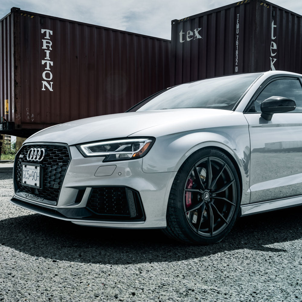 18" Vorsteiner V-FF 108 Forged Concave Graphite Wheels Rims Fits Audi B7 A4
