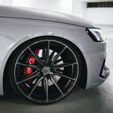 20" Vossen HF3 Black 20X9 20X9.5 1148 Concave Wheels Rims Fits Audi D3 A8 Quattr