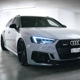 20" Vossen HF3 Black 20X9 20X9.5 1148 Concave Wheels Rims Fits Audi D3 A8 Quattr