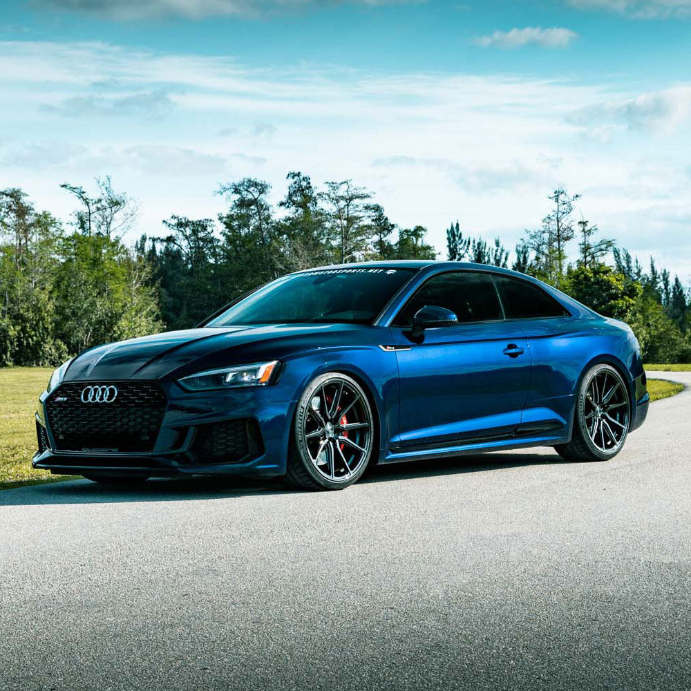 20" Vossen HF3 Black 20X10 20X11 1261 Concave Wheels Rims Fits Nissan GT-R