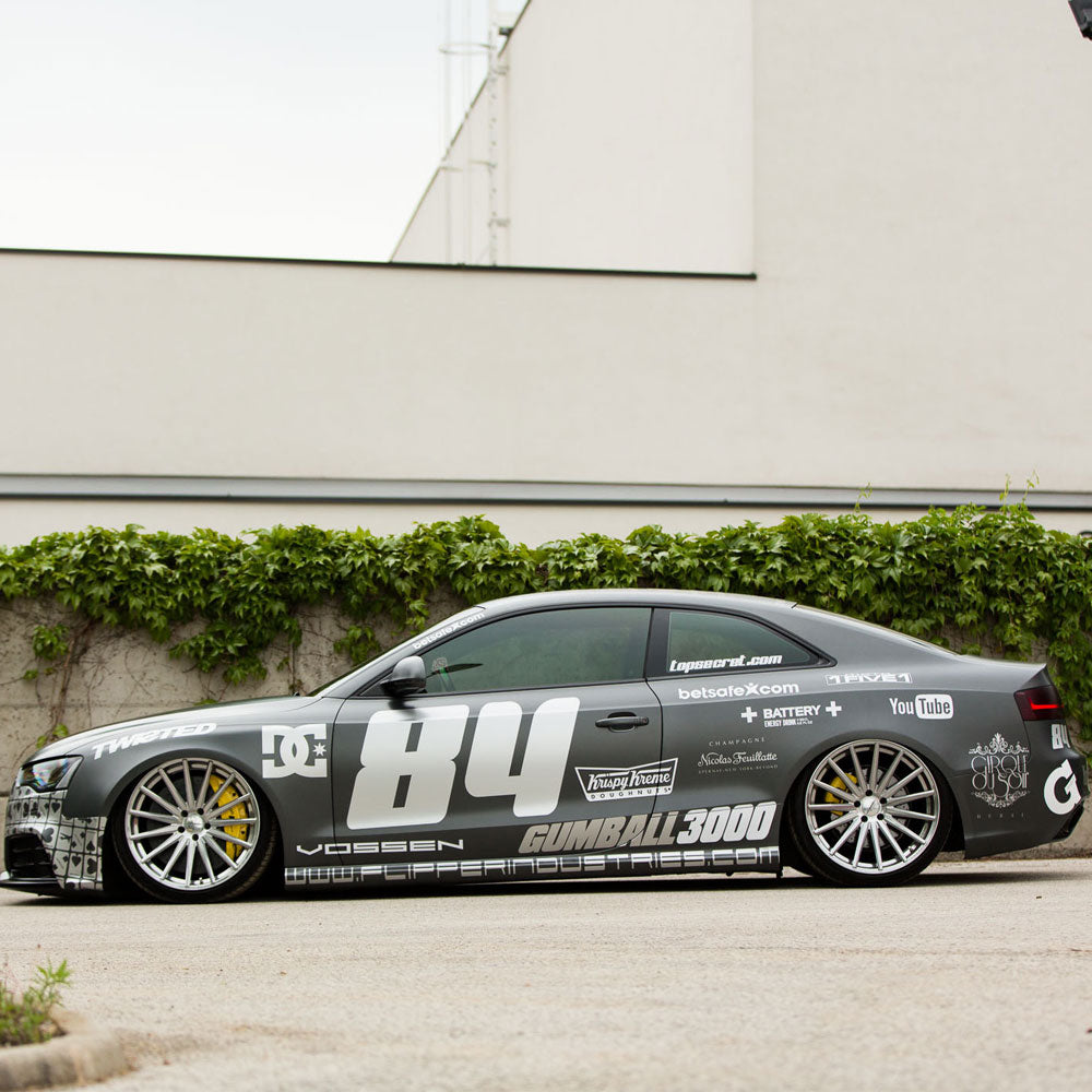 20" Vossen VFS-2 Silver 20x9 Hybrid Forged Concave Wheels Rims Fits Audi TT TTS