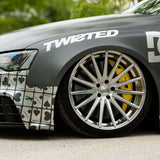 20" Vossen VFS-2 Black 20x8.5 20x9.5 Forged Concave Wheels Rims Fits BMW E39 M5