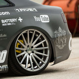 20" Vossen VFS-2 Silver 20x9 Hybrid Forged Concave Wheels Rims Fits Audi TT TTS