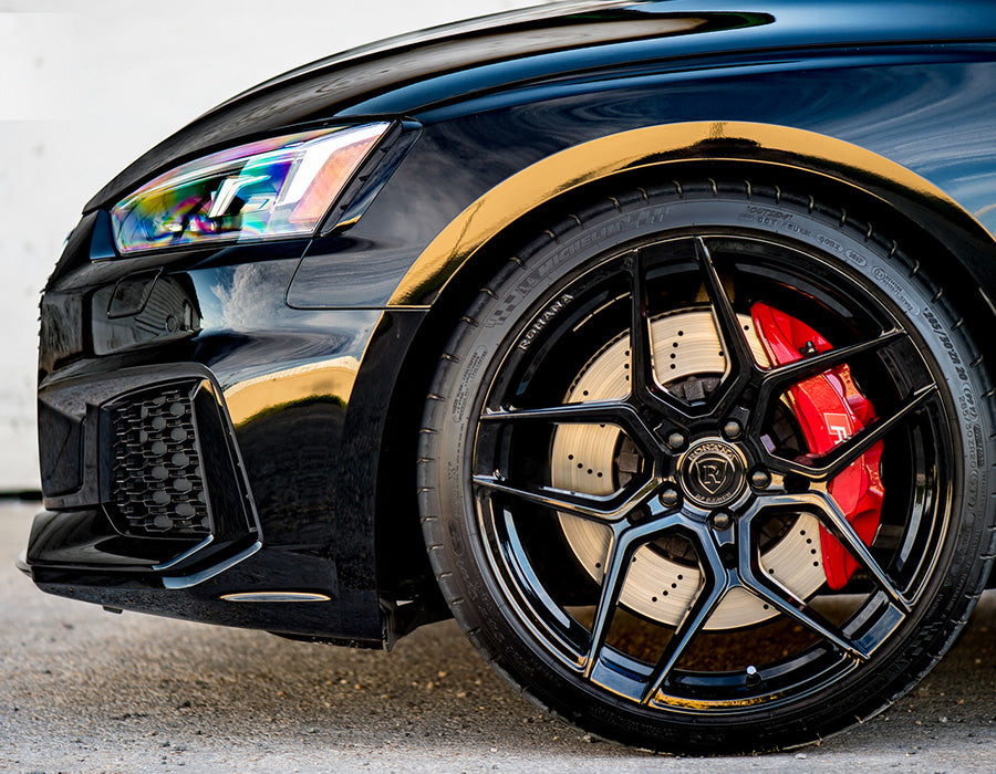 19" ROHANA RFX11 BLACK CONCAVE WHEELS RIMS FITS BENZ W211 E350 E500 E55 E63
