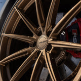 20" Velgen VF10 20x10.5 Bronze Concave Wheels Rims Fits Dodge Durango