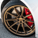 20" Velgen VF10 Bronze 20x10 20x11 Concave Wheels Rims Fits Ford Mustang