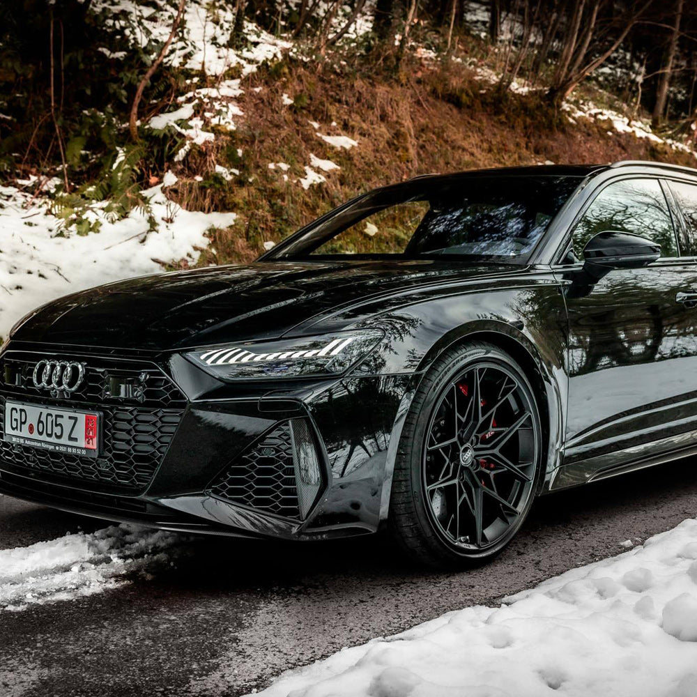 20" HRE FF10 Black Forged Concave Wheels Rims Fits Honda Civic Type R FK8