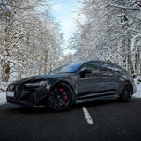 20" HRE FF10 Black Forged Concave Wheels Rims Fits Honda Civic Type R FK8