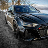 20" HRE FF10 Black Forged Concave Wheels Rims Fits Honda Civic Type R FK8