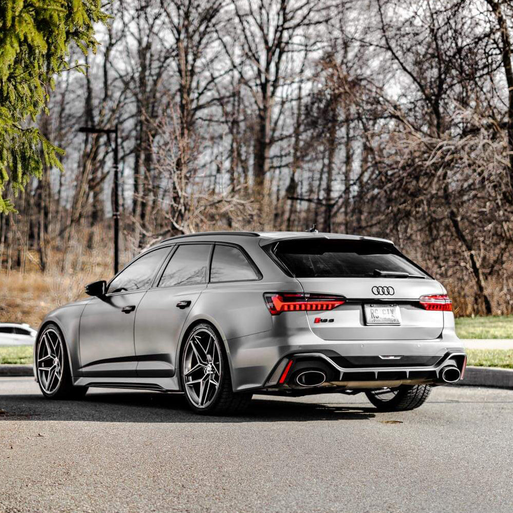 20" HRE FF11 Silver Forged Concave Wheels Rims Fits 2015-2019 Lexus GS F