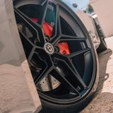 19" HRE FF11 Black 19x8.5 Forged Concave Wheels Rims Fits Mini Cooper