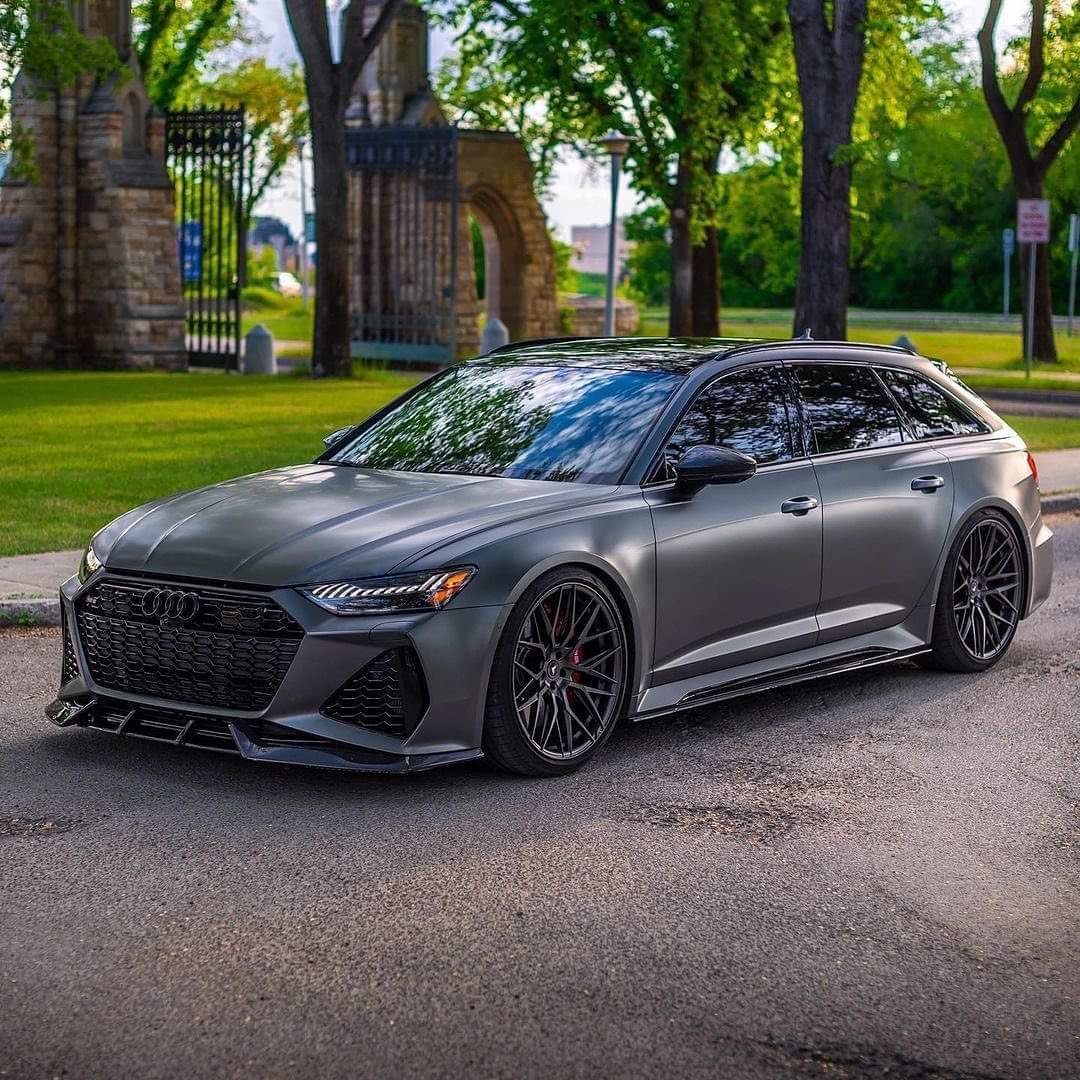 22" Vorsteiner V-FF 107 Carbon Graphite Forged Concave Wheels Rims Fits Audi RS6