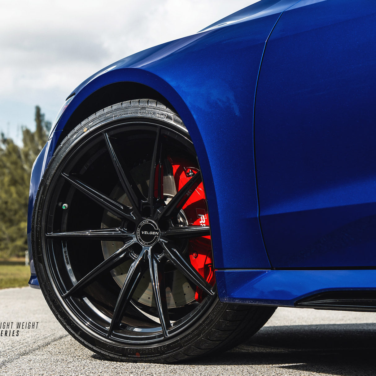 20" Velgen VF10 20x10.5 Gloss Black Concave Wheels Rims Fits Audi RS5