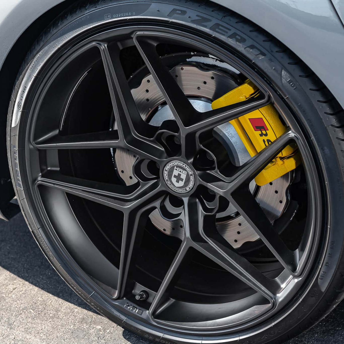 21" HRE FF11 Black 21x10.5 Forged Concave Wheels Rims Fits Audi A7 S7
