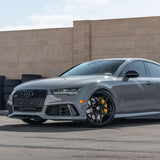 21" HRE FF11 Black 21x10.5 Forged Concave Wheels Rims Fits Audi A7 S7