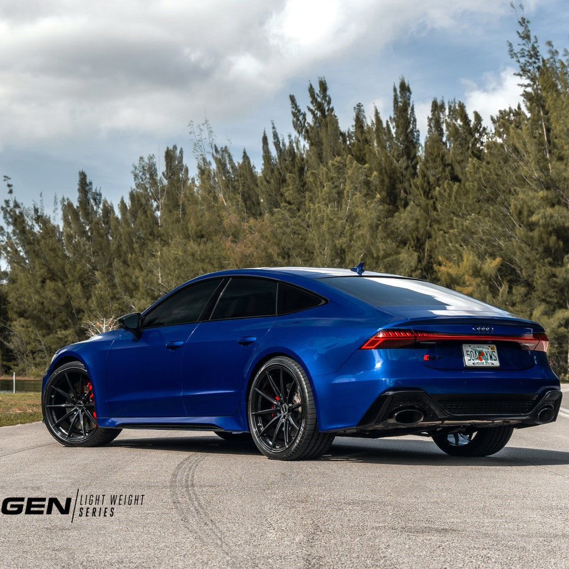 22" Velgen VF10 Gloss Black 22x10.5 Forged Wheels Rims Fits Audi RS6 RS7