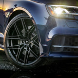19" Vorsteiner V-FF 112 Graphite Forged Concave Wheels Rims Fits Audi B8 A4 S4