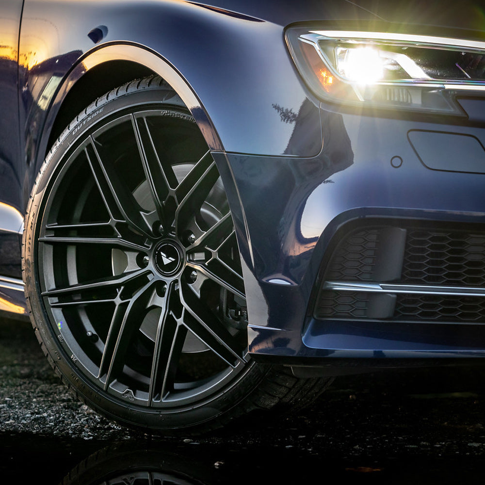 19" Vorsteiner V-FF 112 Graphite Forged Concave Wheels Rims Fits Audi B9 A4 S4