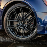19" Vorsteiner V-FF 112 Graphite Forged Concave Wheels Rims Fits Audi B8 A4 S4