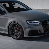 19" HRE FF11 Black 19x9 Forged Concave Wheels Rims Fits Audi B8 A4 S4 Quattro