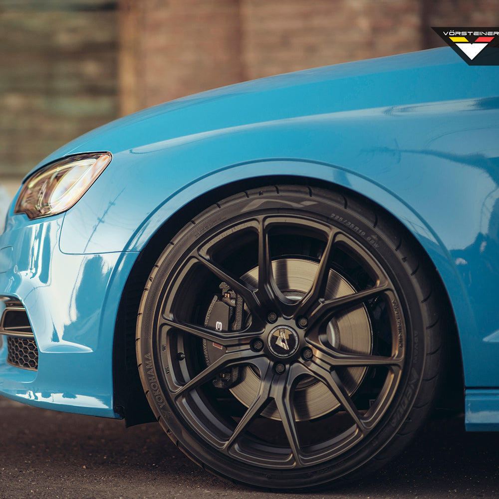 20" Vorsteiner V-FF 103 Forged Concave Black Wheels Rims Fits Audi R8