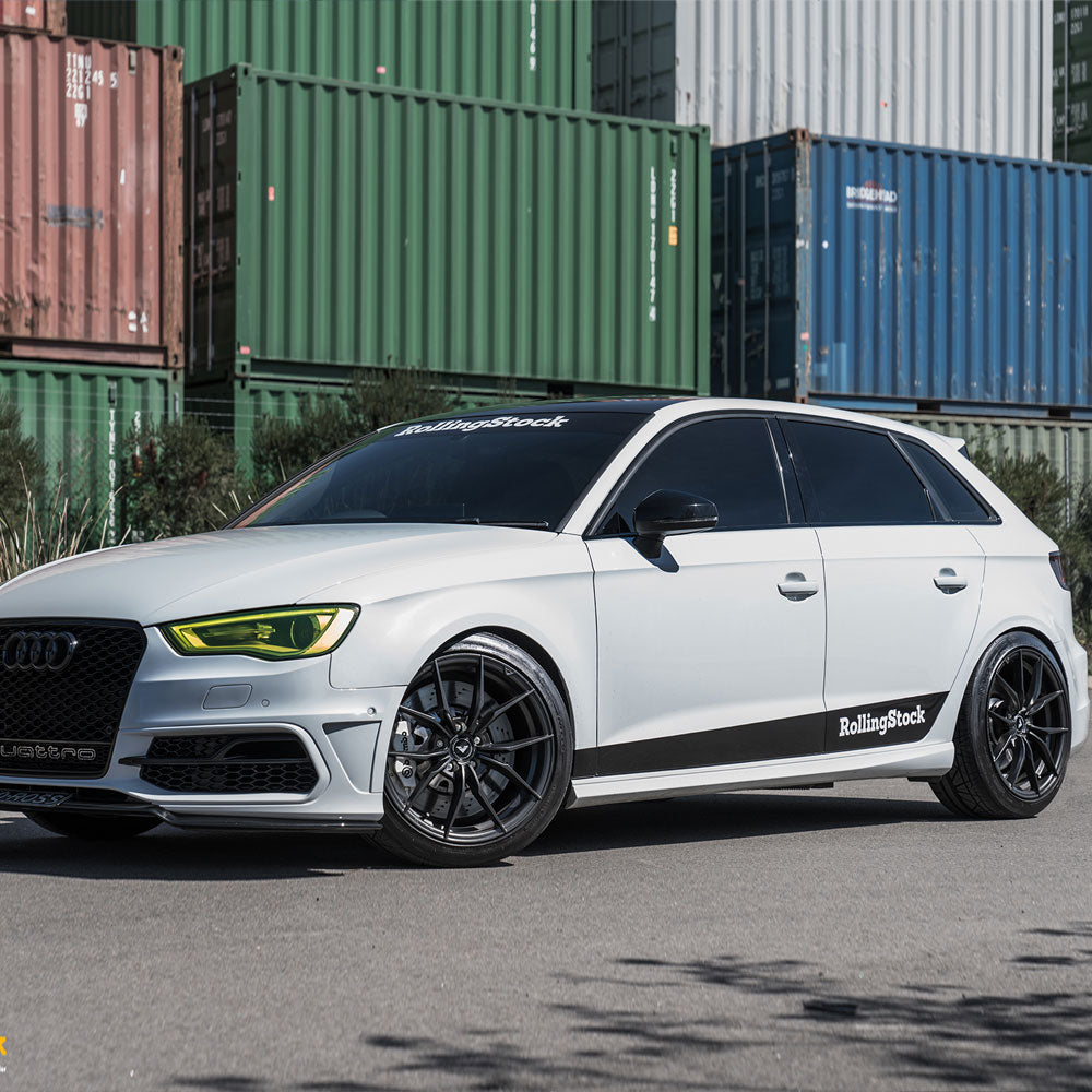 18" Vorsteiner V-FF 108 Forged Concave Graphite Wheels Rims Fits Audi B7 A4