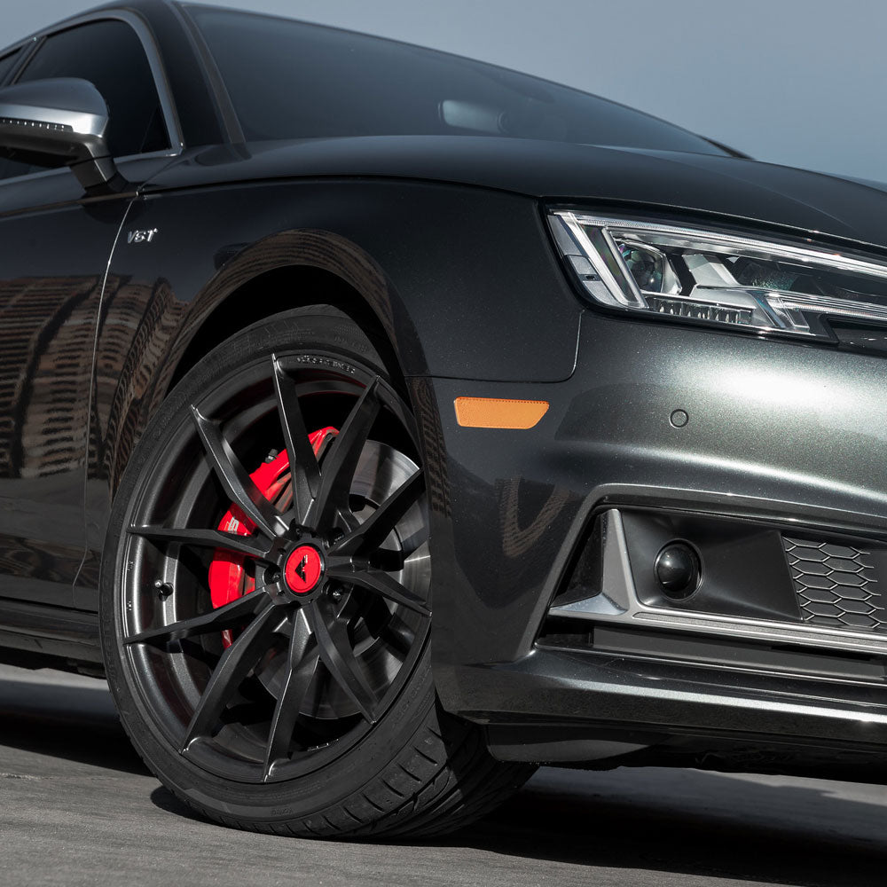 18" Vorsteiner V-FF 108 Forged Concave Graphite Wheels Rims Fits Audi B7 A4