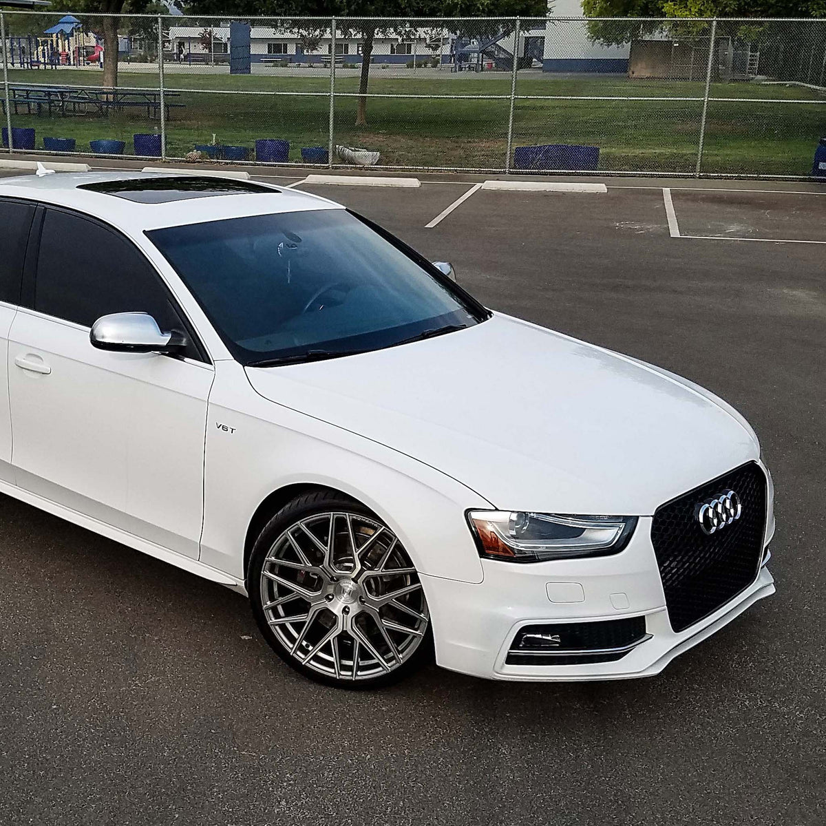 20" ROHANA RFX10 TITANIUM FORGED CONCAVE WHEELS RIMS FITS AUDI B8 A4 S4