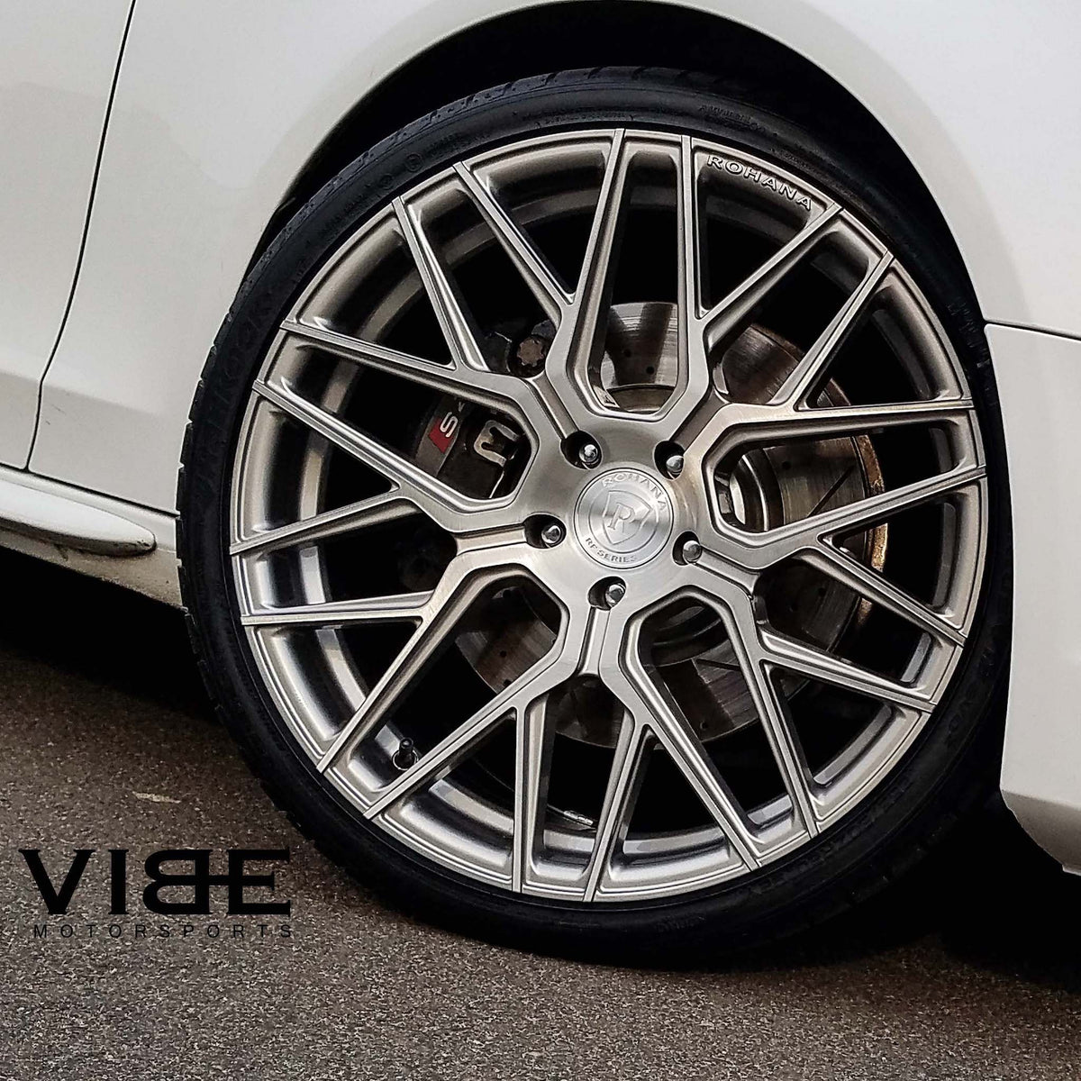 20" ROHANA RFX10 TITANIUM FORGED CONCAVE WHEELS RIMS FITS AUDI B8 A4 S4