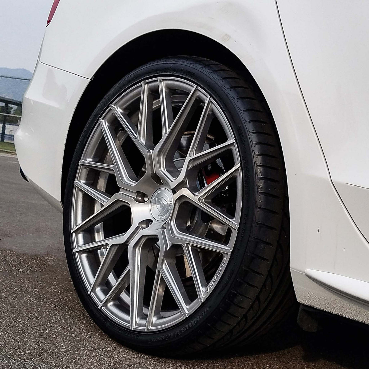 20" ROHANA RFX10 TITANIUM FORGED CONCAVE WHEELS RIMS FITS AUDI B8 A4 S4