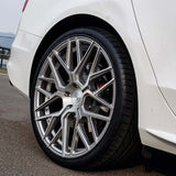 20" ROHANA RFX10 TITANIUM FORGED CONCAVE WHEELS RIMS FITS AUDI B8 A4 S4