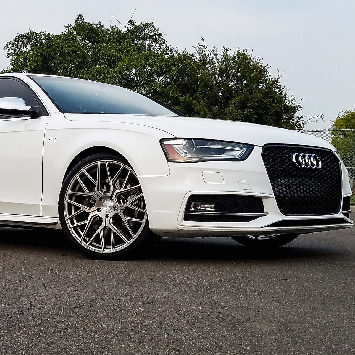 20" ROHANA RFX10 TITANIUM FORGED CONCAVE WHEELS RIMS FITS AUDI B8 A4 S4