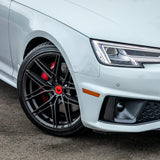 19" Vorsteiner V-FF 112 Graphite Forged Concave Wheels Rims Fits Audi B8 A4 S4
