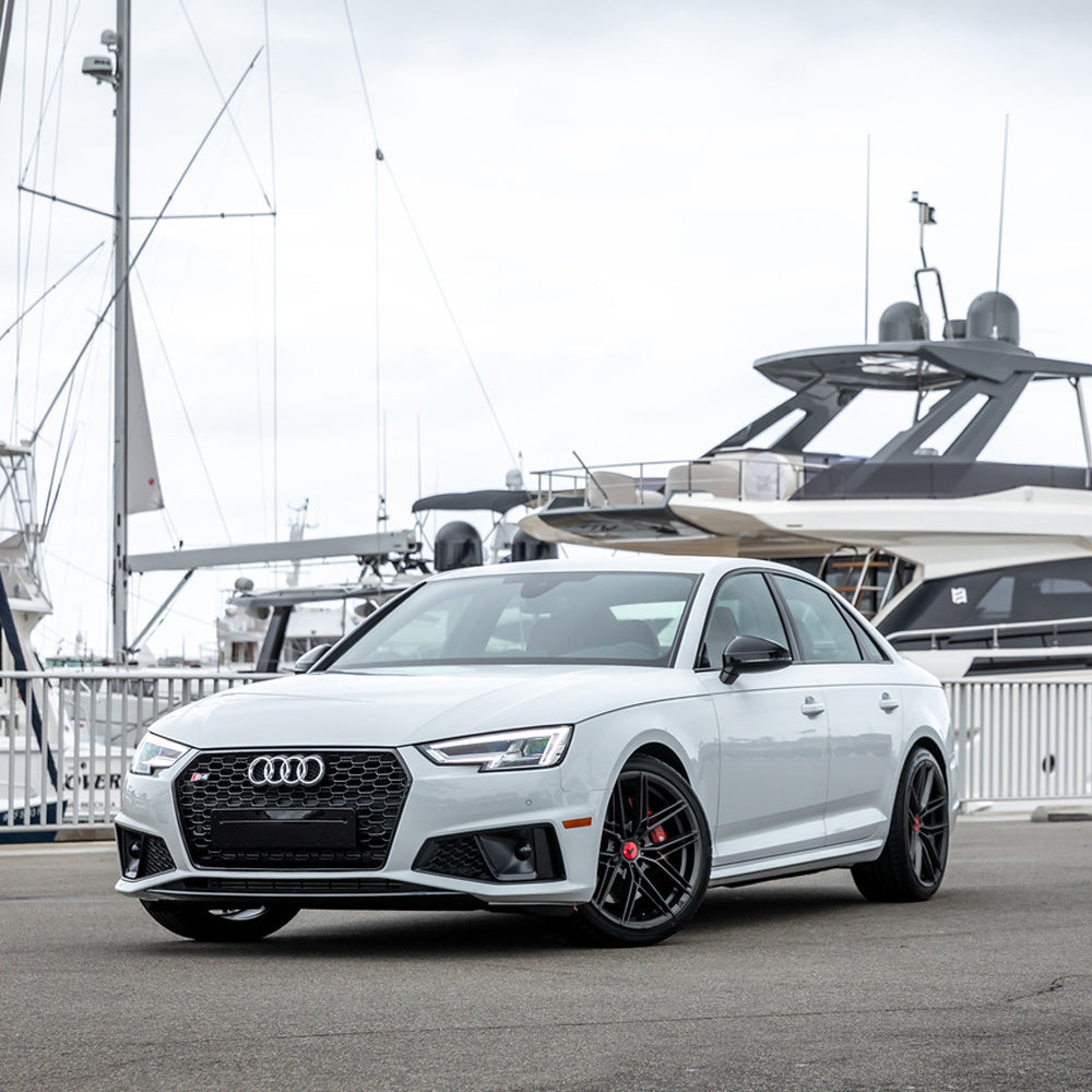 19" Vorsteiner V-FF 112 Graphite Forged Concave Wheels Rims Fits Audi B9 A4 S4