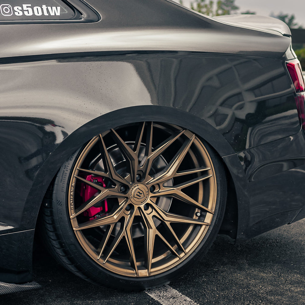 19" Rohana RFX17 Bronze Forged Concave Wheels Rims Fits 2012-2018 Audi C7 A6
