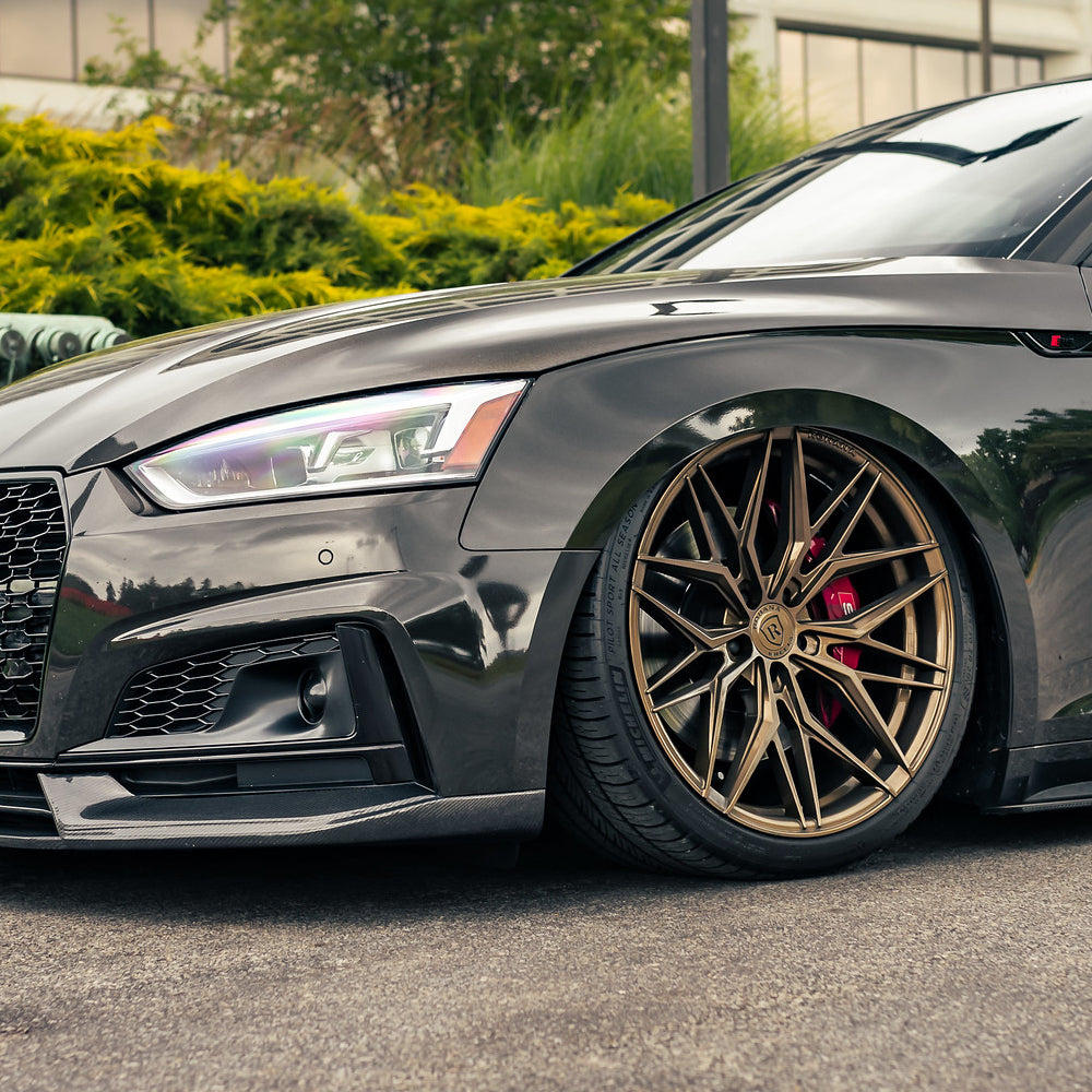 20" Rohana RFX17 20x9 Bronze Forged Concave Wheels Rims Fits Audi A4 B9