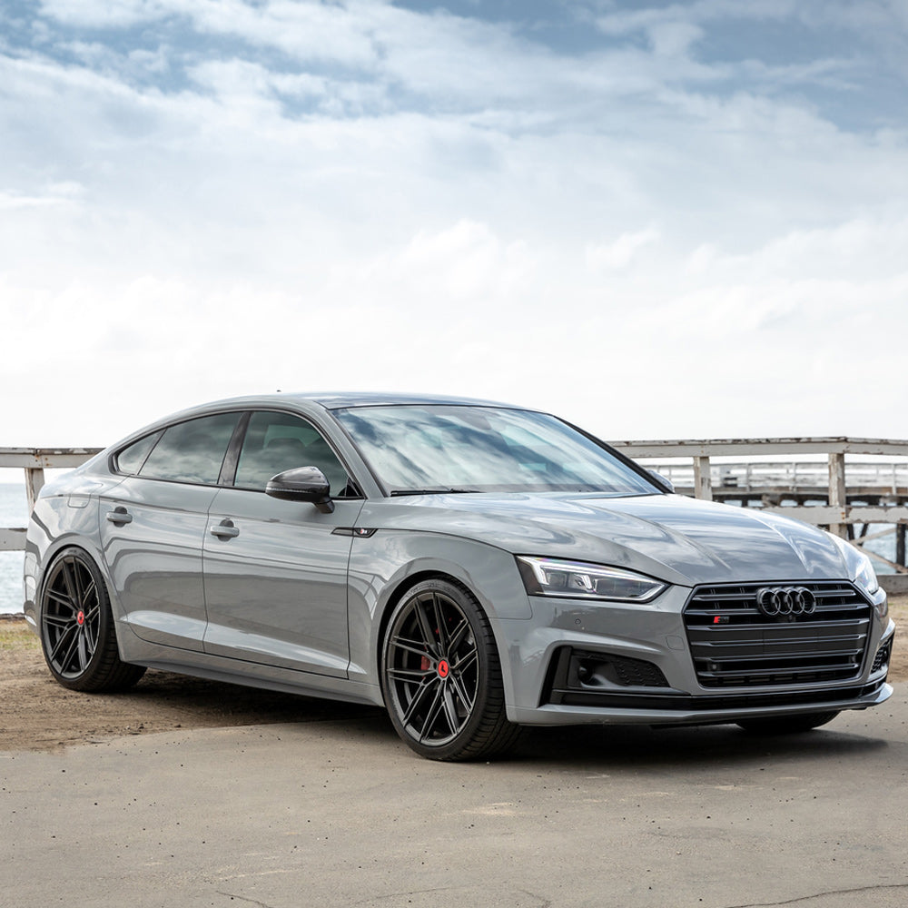 19" Vorsteiner V-FF 112 Graphite Forged Concave Wheels Rims Fits Audi B9 A4 S4