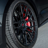 20" Vorsteiner V-FF 107 Concave Black Wheels Rims Fits Mercedes W205 C63 AMG
