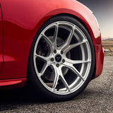 20" Vorsteiner V-FF 103 Forged Concave Silver Wheels Rims Fits Audi B8 A5 S5